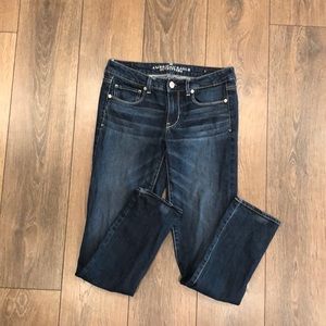 American Eagle Skinny Stretch Blue Jeans Size 8